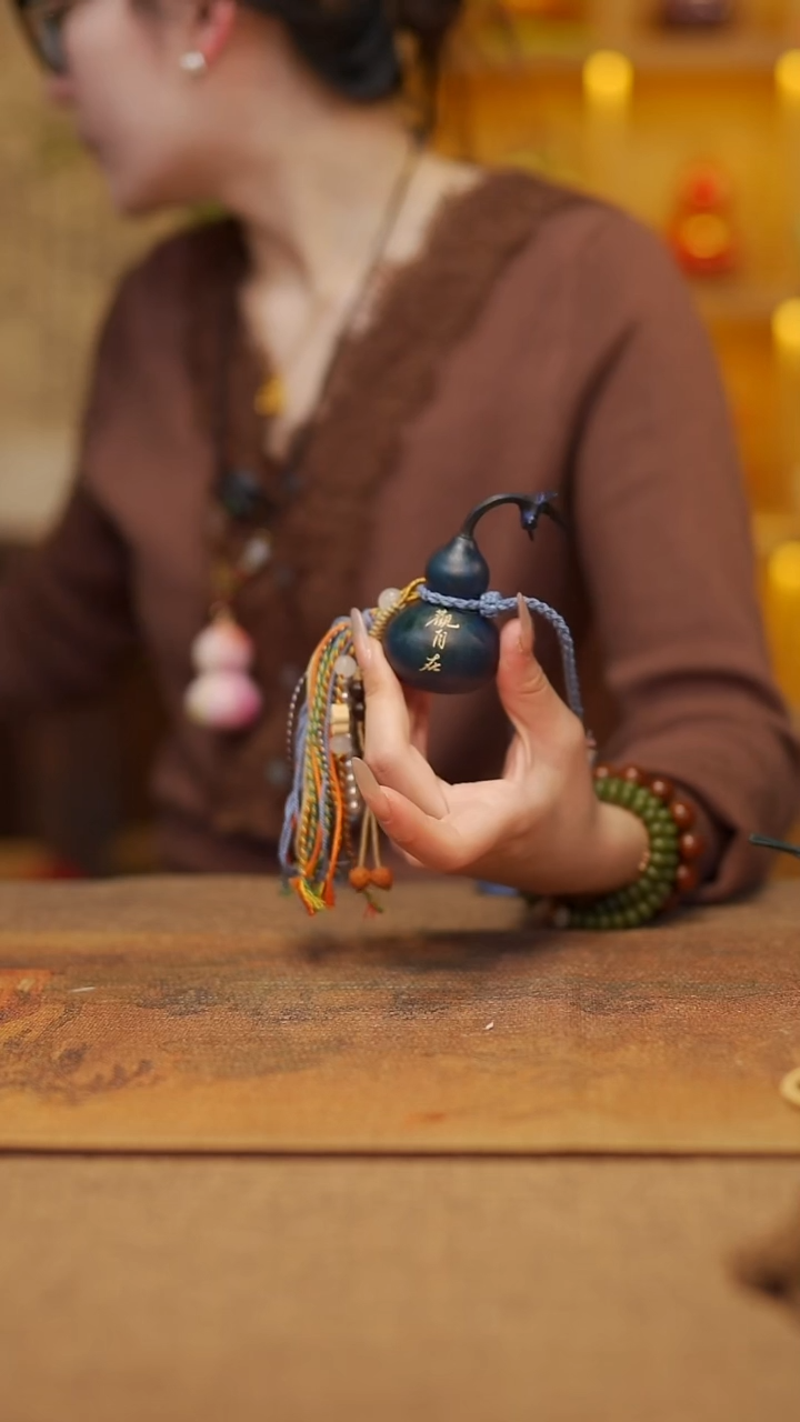 【闪购商品】112宴禾堂天然漆艺小葫芦--58