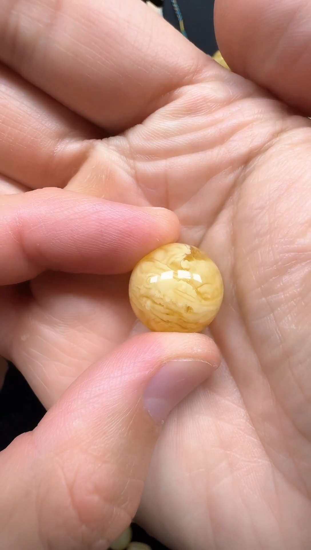 【闪购商品】琥珀珠宝奇石未镶嵌蜜蜡单珠