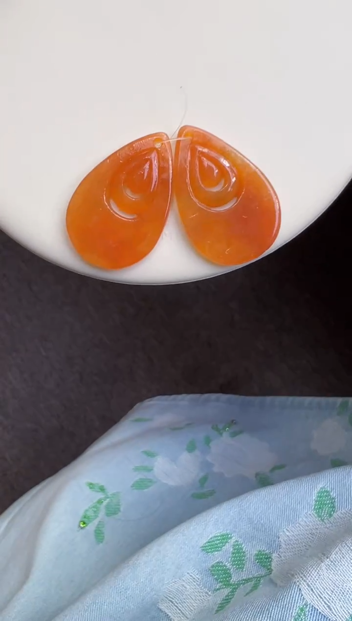 未镶嵌定制翡翠27.7*17.8*2.5水滴