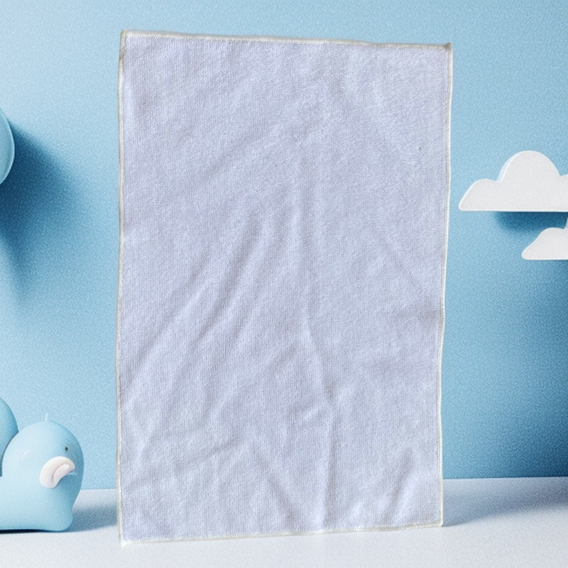 8C619  柔软舒适小白毛巾（30x45cm）拍1发2条