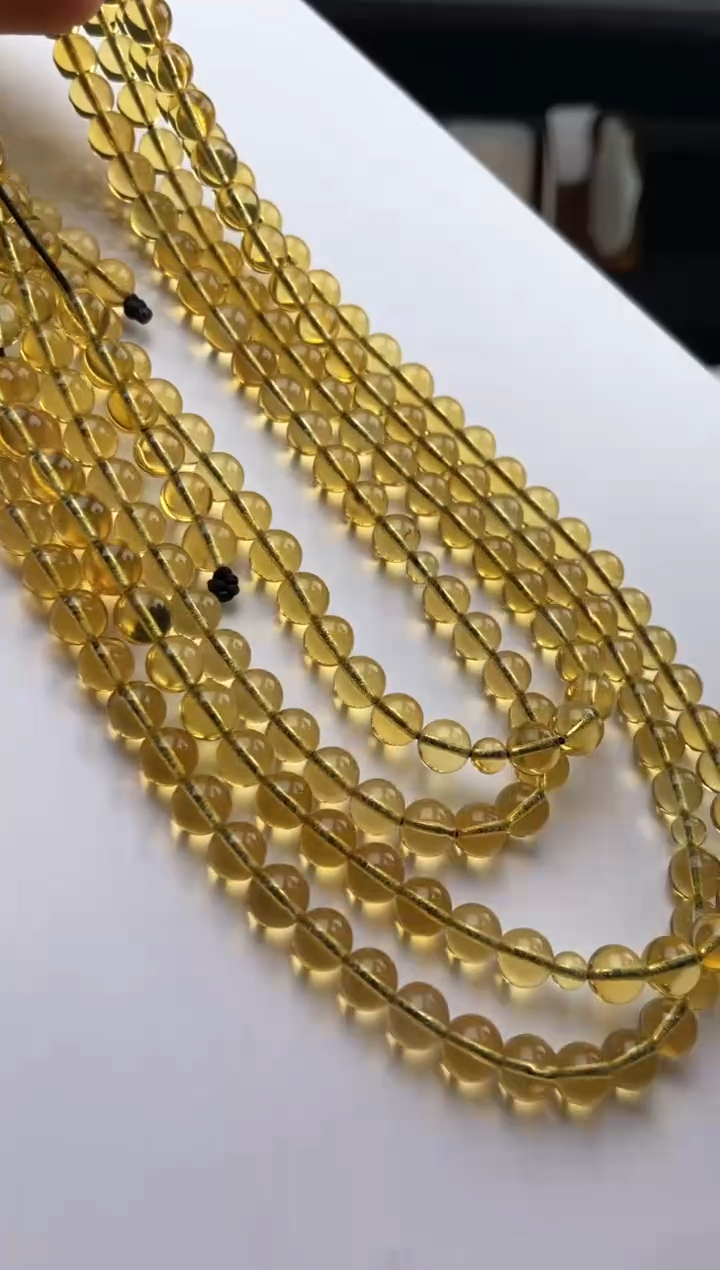 【闪购商品】琥珀手链未镶嵌蓝珀108项链【多样性发货其中一】