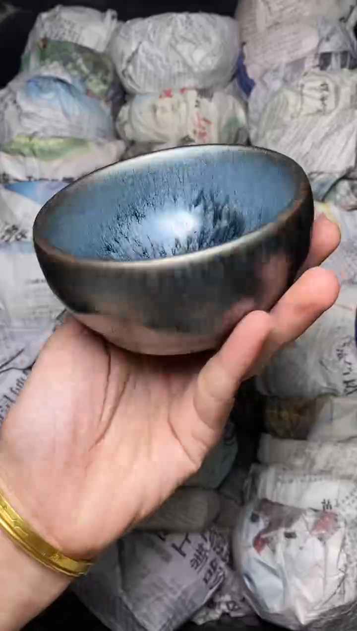 【闪购商品】茶盏百花 禅定 盏三疯建盏茶器