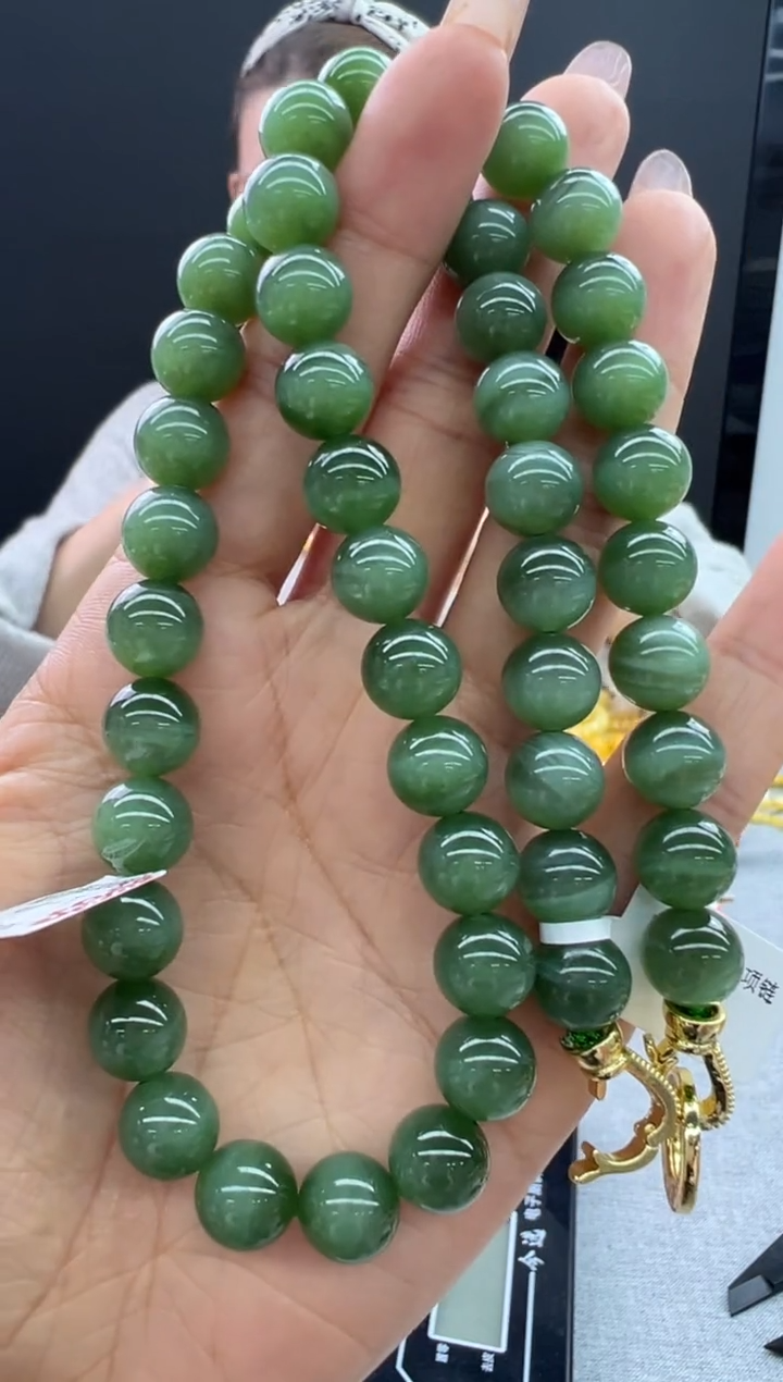 【闪购商品】和田玉颈饰未镶嵌84秒拍号