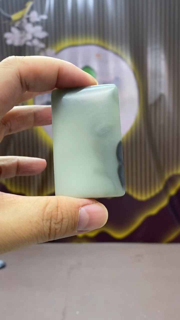 【闪购商品】和田玉颈饰未镶嵌青花无事牌吊坠