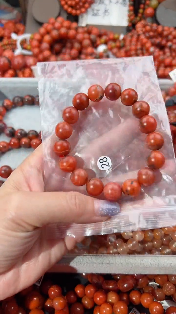 【闪购商品】南红玛瑙手串未镶嵌1