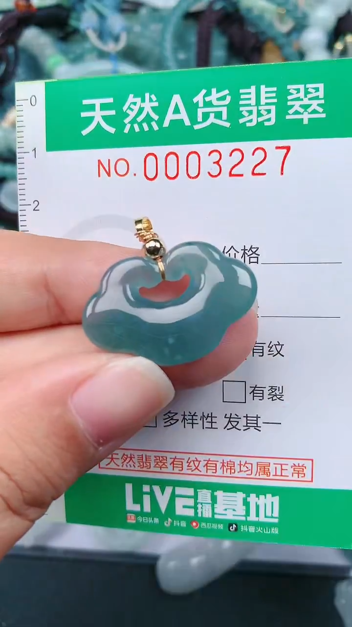 颈饰未镶嵌翡翠.0003227