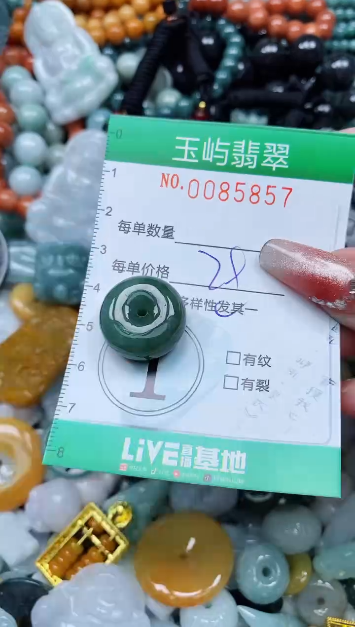 【闪购商品】翡翠颈饰未镶嵌闪购0085857多样性发其一