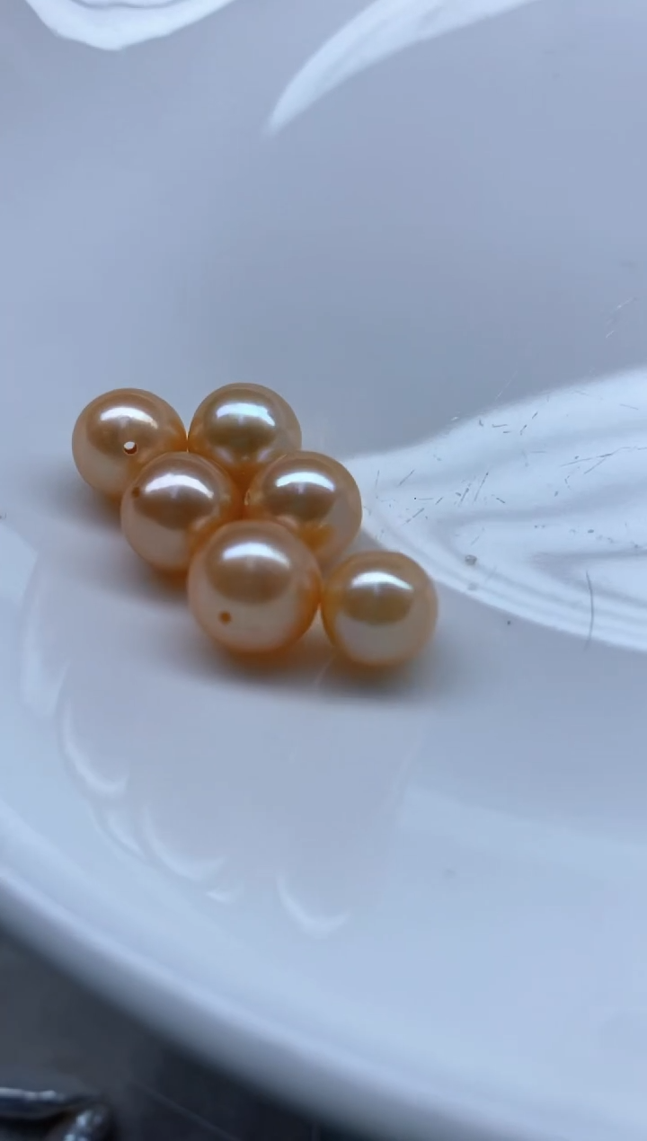 颈饰未镶嵌淡水珍珠半孔6颗