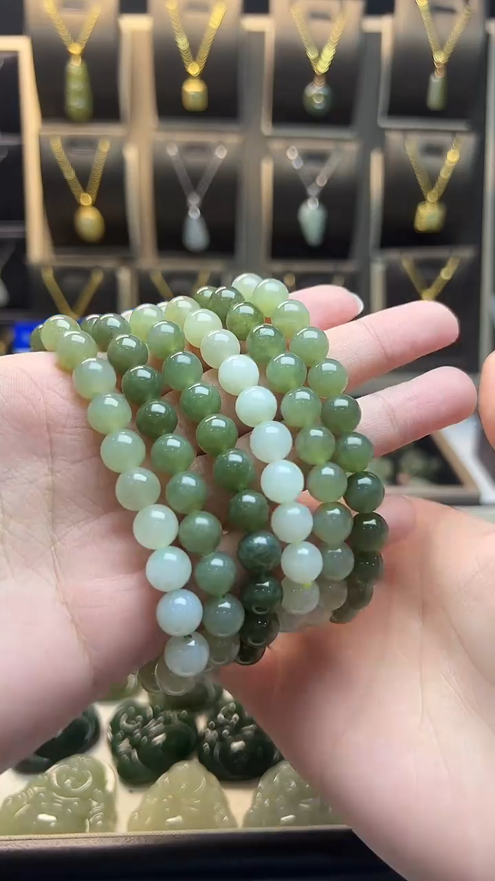 未镶嵌手串和田玉未镶嵌 手串 和田玉