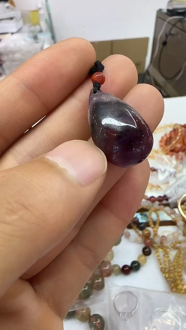 颈饰未镶嵌水晶趙***你极光吊坠