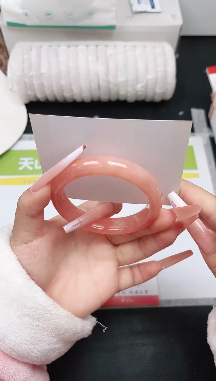 未镶嵌手镯石英质玉32-54