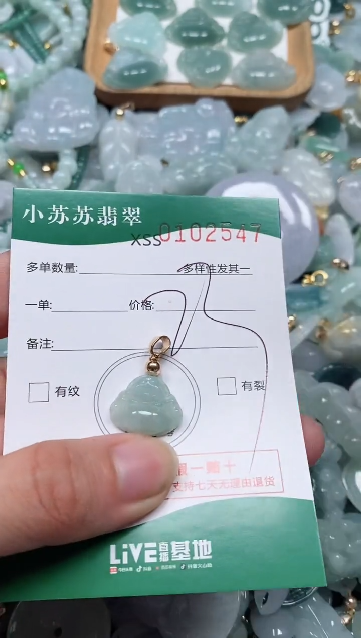 【闪购商品】翡翠颈饰未镶嵌闪购商品0102547