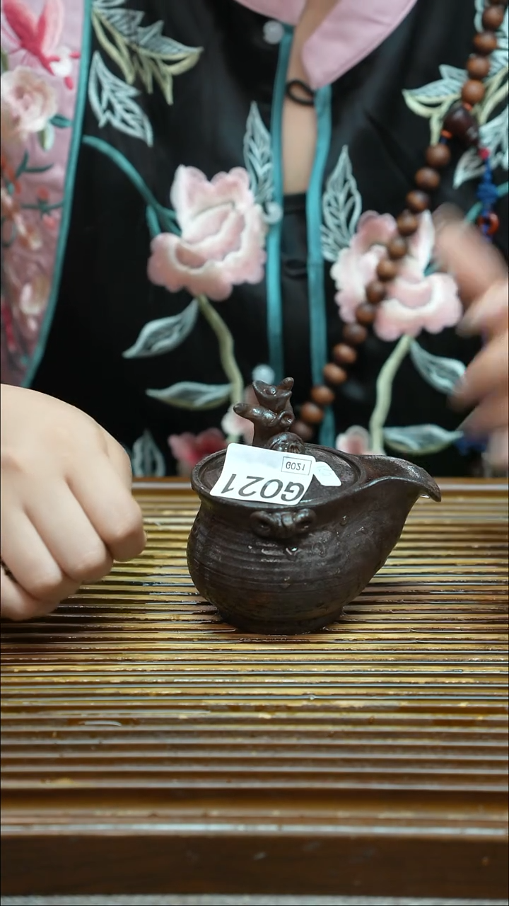 万古烧粗陶手工茶具