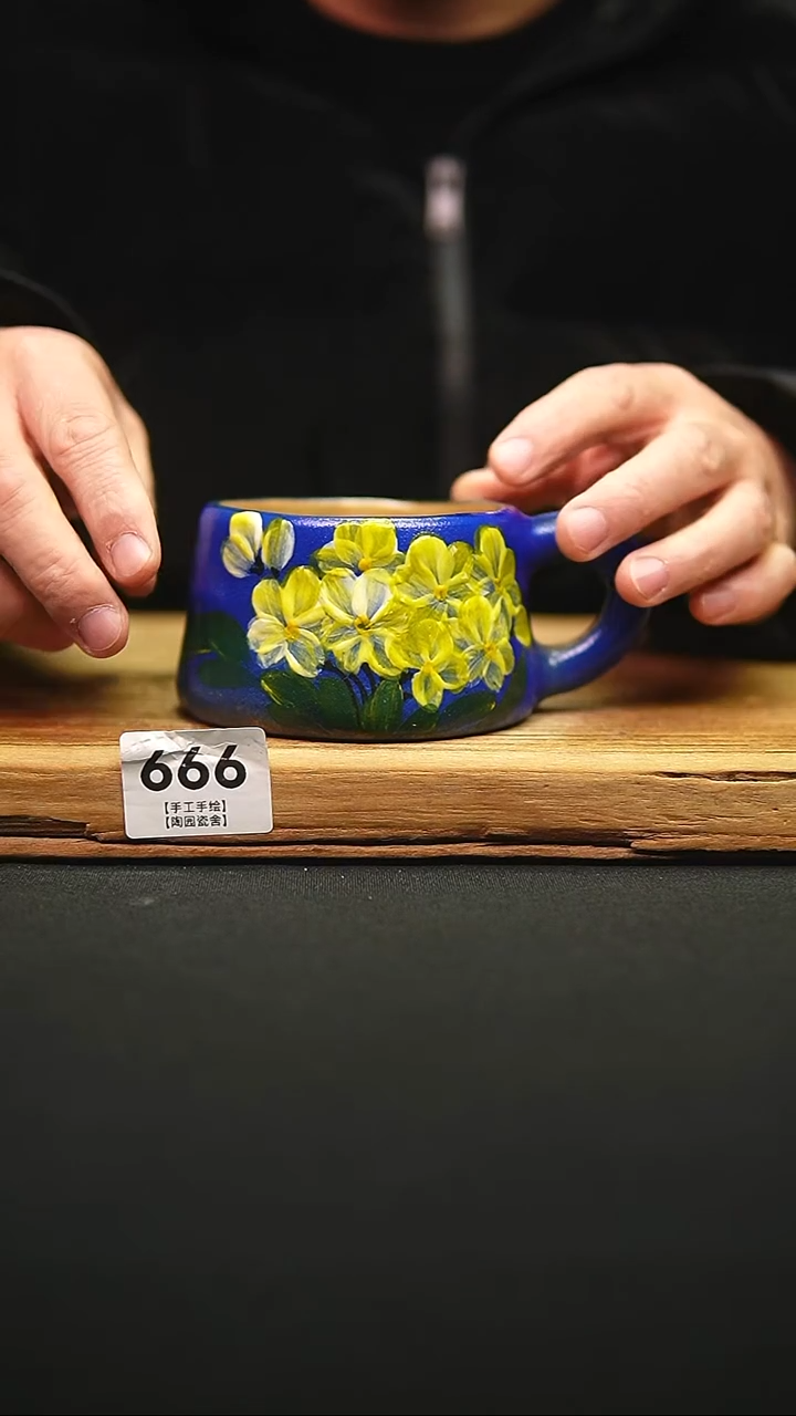 @@陶园瓷舍@@纯手工手绘@高温釉下彩