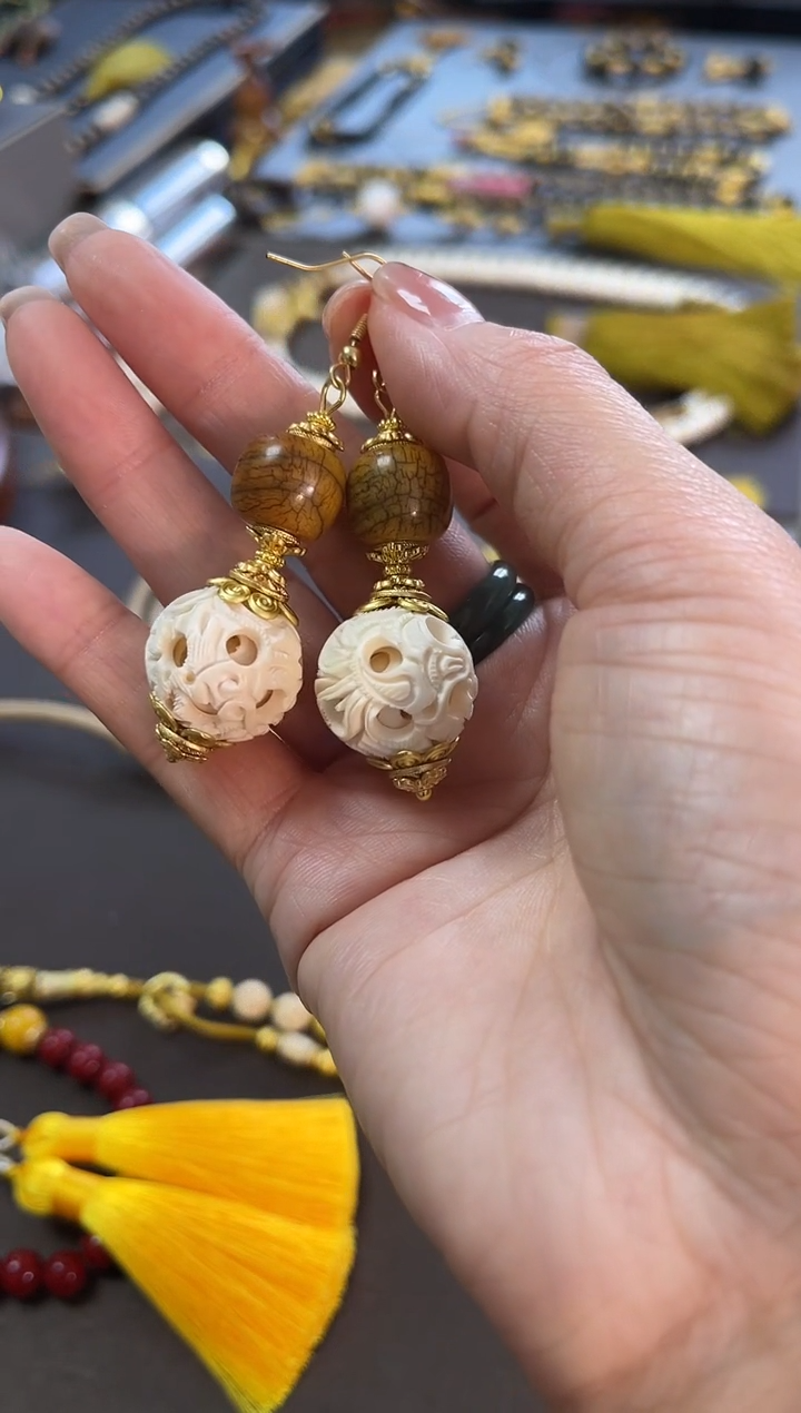 20鬼工设计师款耳钩