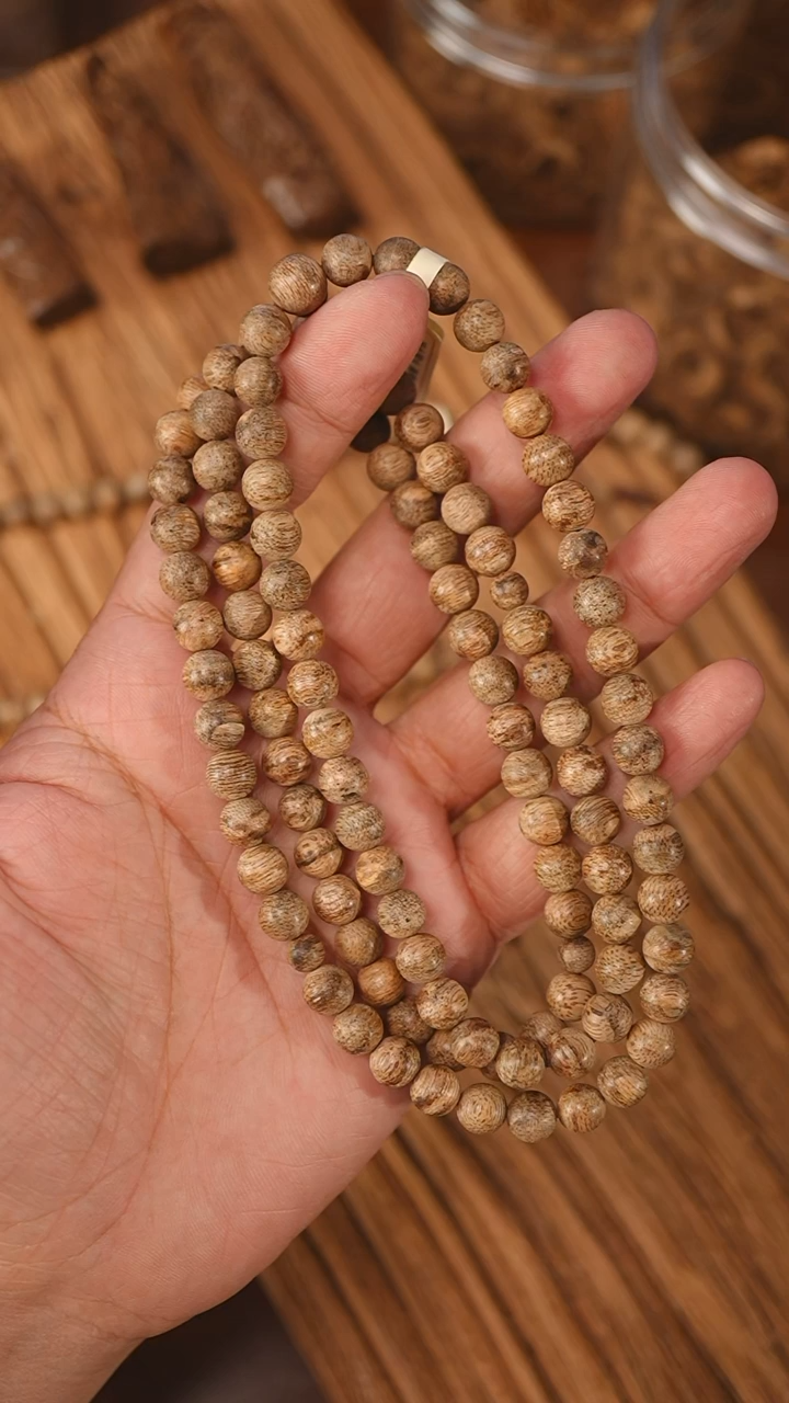 沉香手串金三角黑棋软丝0.77-19克+xx1201