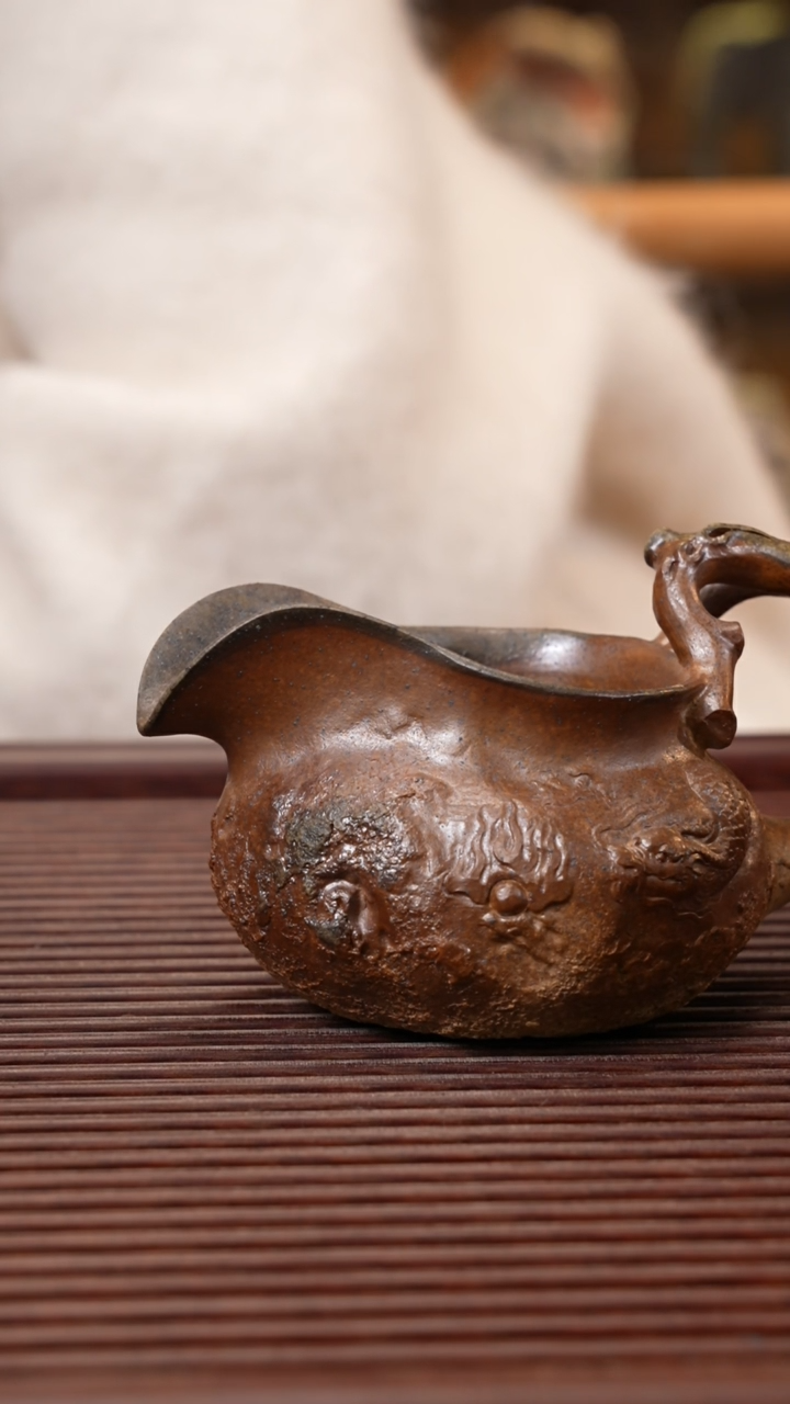 【闪购商品】紫砂茶宠柴烧公道