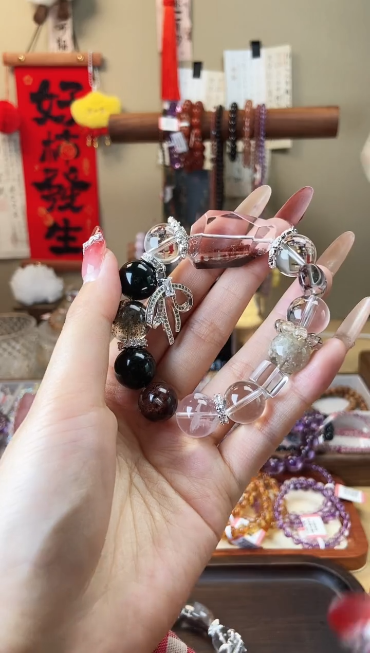 【闪购商品】水晶手串合金幽灵高定