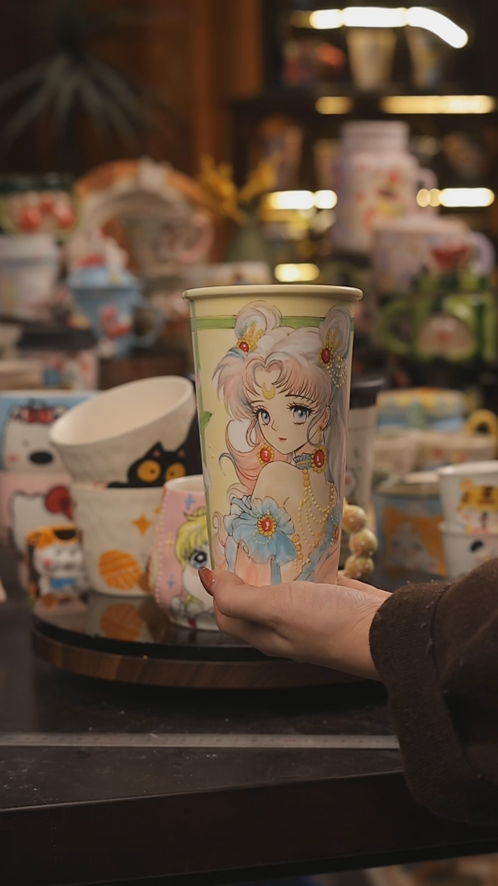 景德镇釉下彩绘设计师款式陶瓷