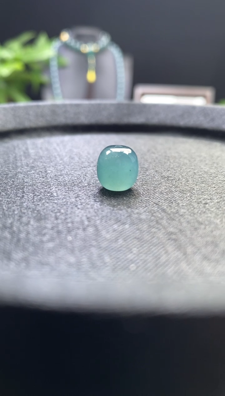 未镶嵌手链翡翠散珠卡10mm左右老型珠