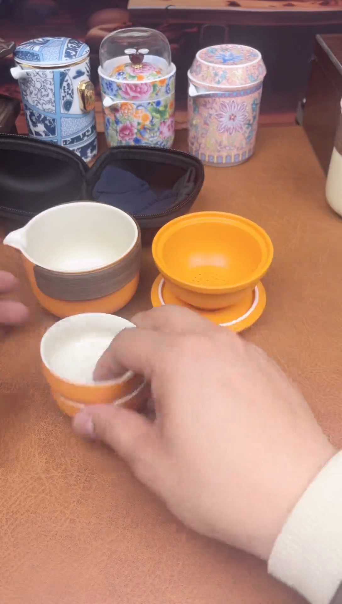 【闪购商品】陶瓷茶具摆件茶叶罐
