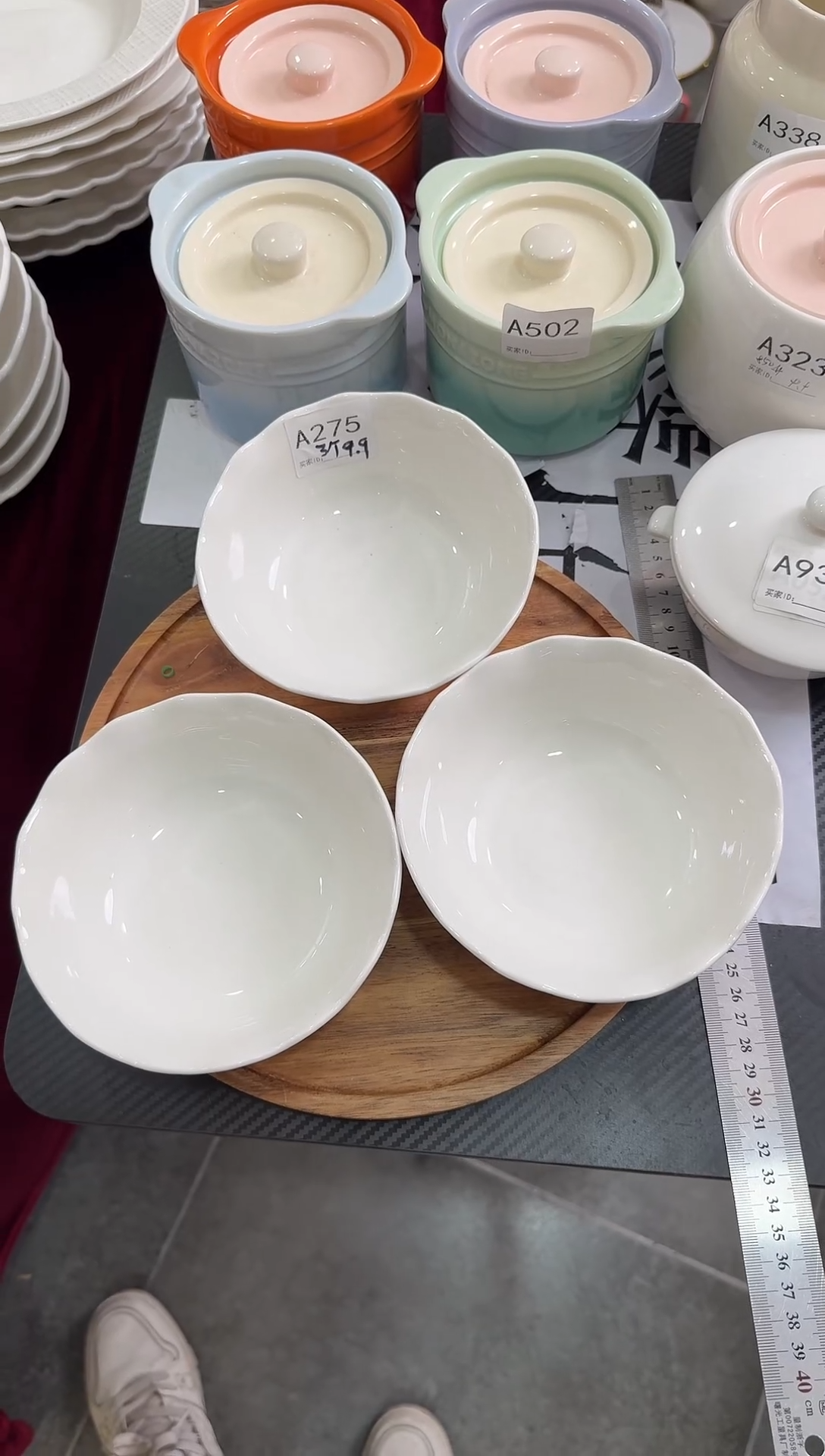 摆件陶A275 微瑕 5.5英寸碗