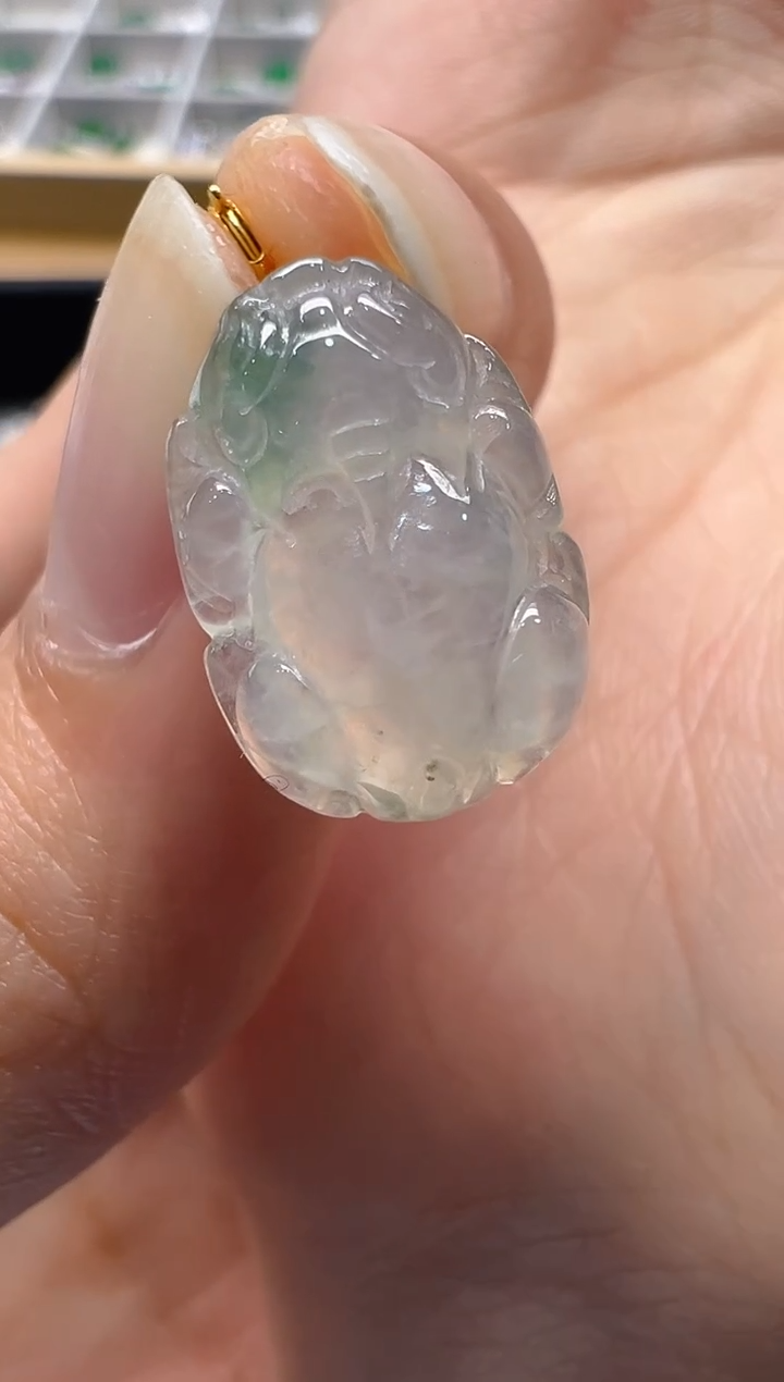 【闪购商品】翡翠吊坠(不含链)18K金镶嵌多样性团购发一件