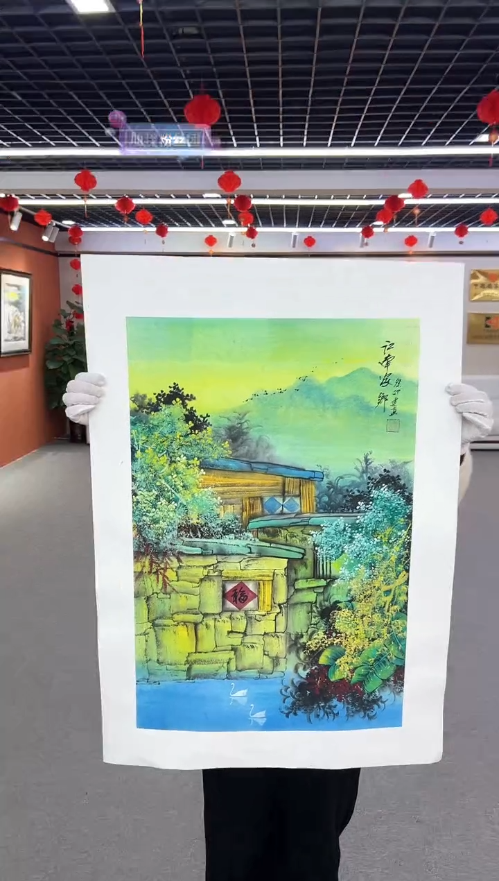 【闪购商品】国画周建真老师作品