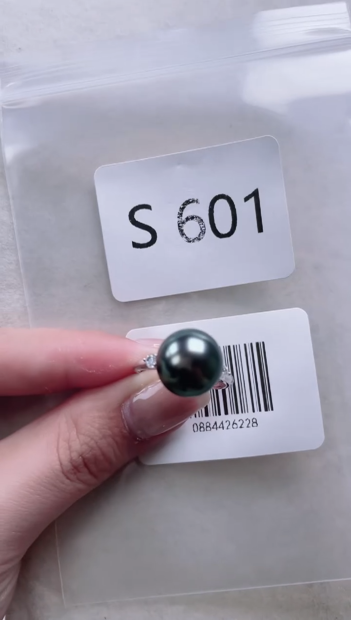 【闪购商品】海水珍珠戒指银S925镶嵌S601