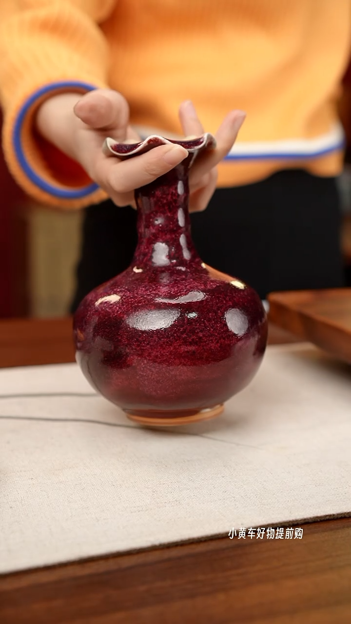 【闪购商品】摆件小师妹-钧瓷-信任