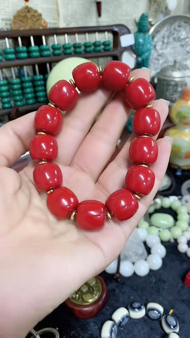 【闪购商品】南红玛瑙手串合金主播推荐主播推荐