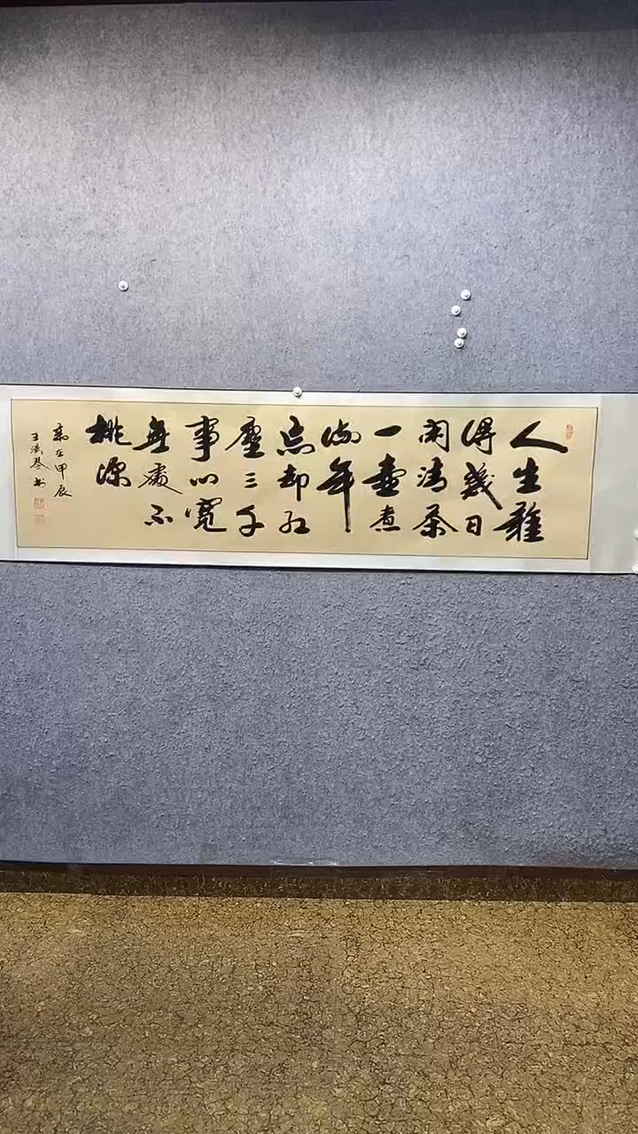 书法人生难得几日闲王汉琴书法