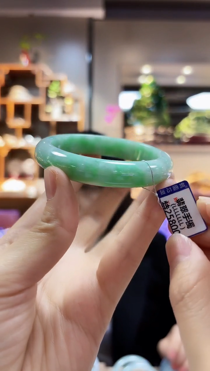 【闪购商品】翡翠颈饰未镶嵌58.9手镯