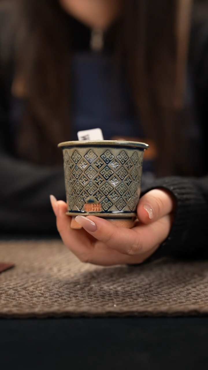 口径5.5花盆-12-3-374瑕