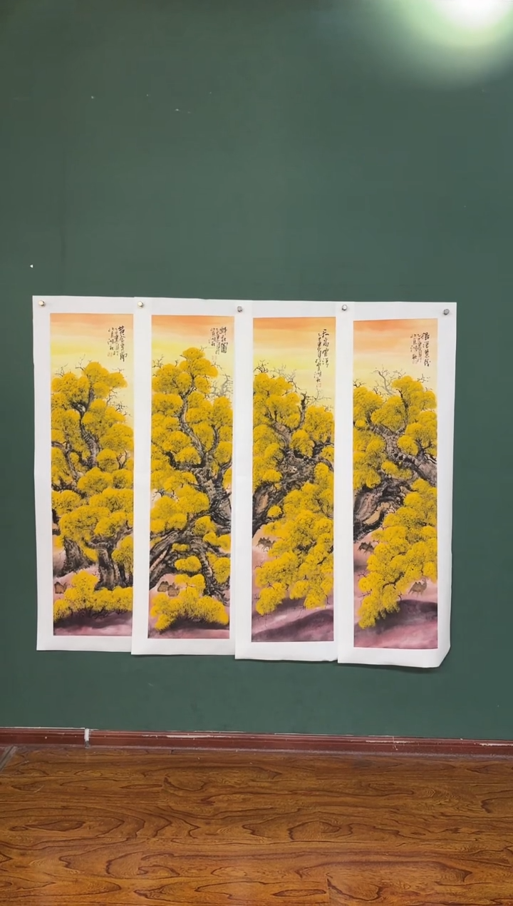 国画周建真老师绘画作品27-54