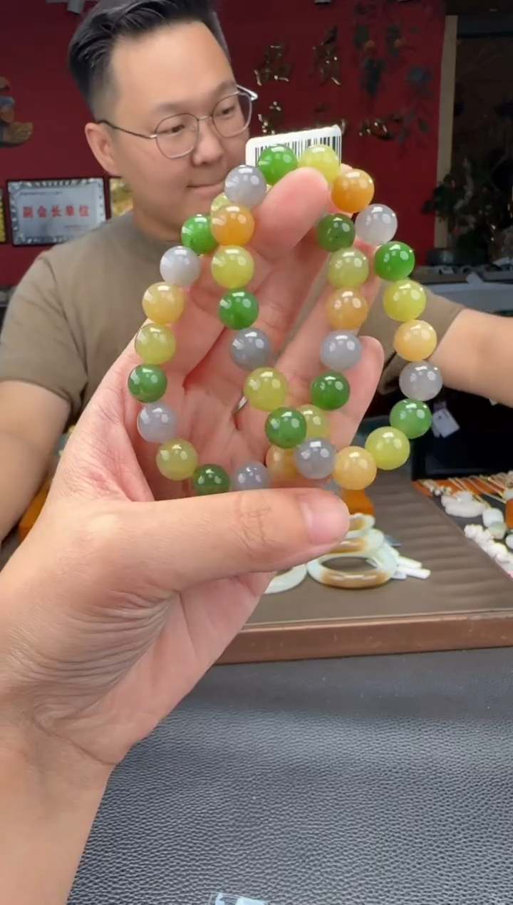 手串未镶嵌和田玉多宝单圈手串多样性发货拍一发一