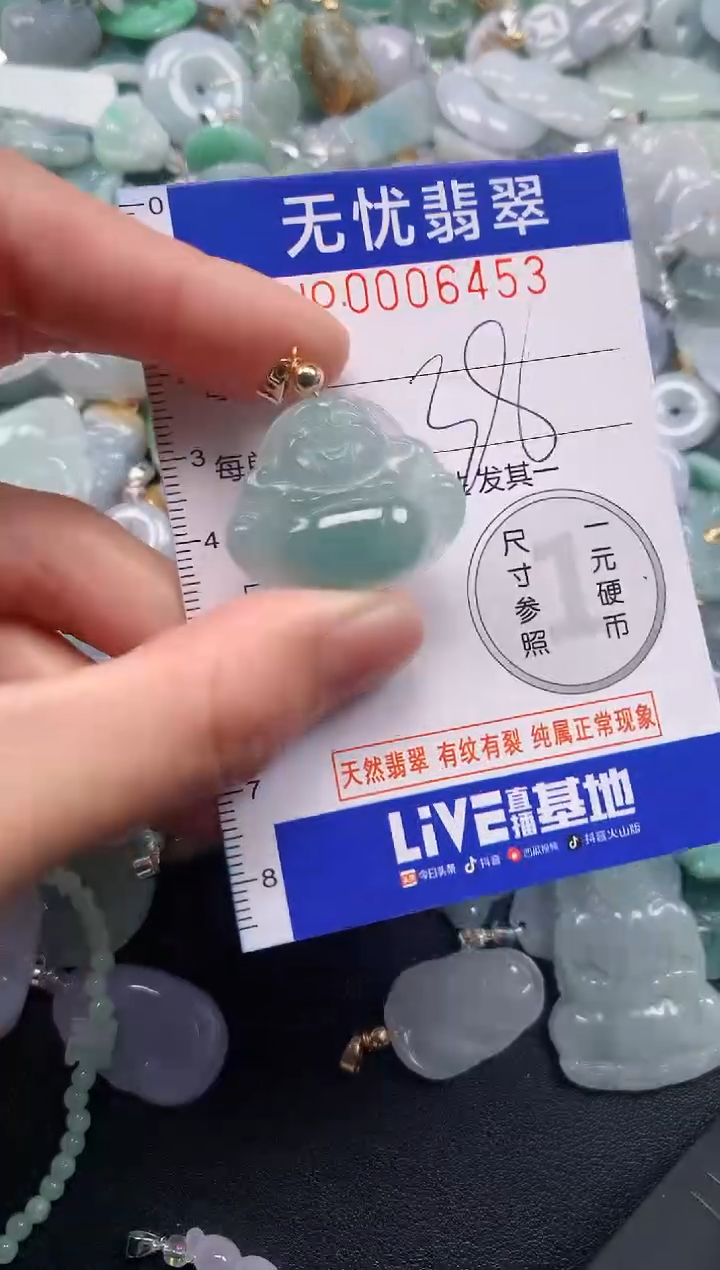 颈饰未镶嵌翡翠6453