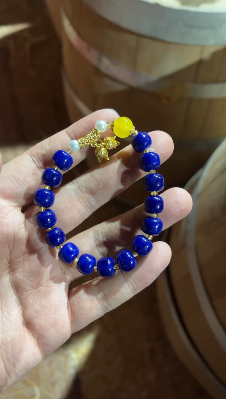 青金石未镶嵌颈饰硕哥精品专属链接D17