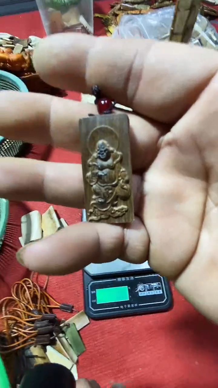 泥塑小把玩件摆件