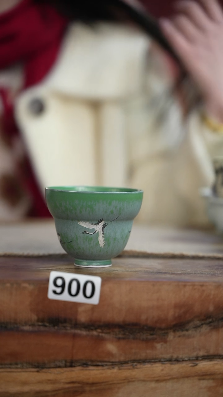 【闪购商品】杯等烟雨陶瓷手作杯900