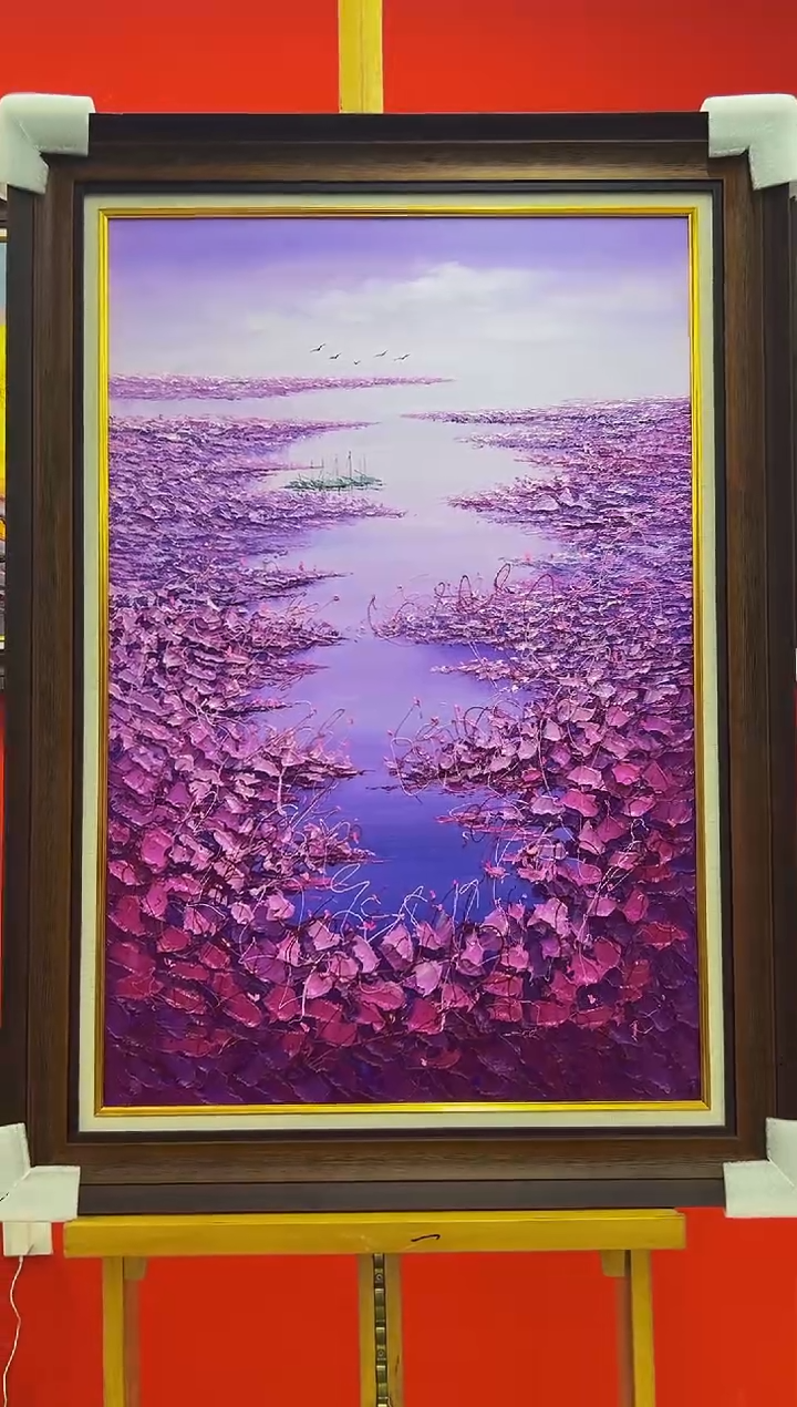 【闪购商品】绘画梁静-60x90-油画作品