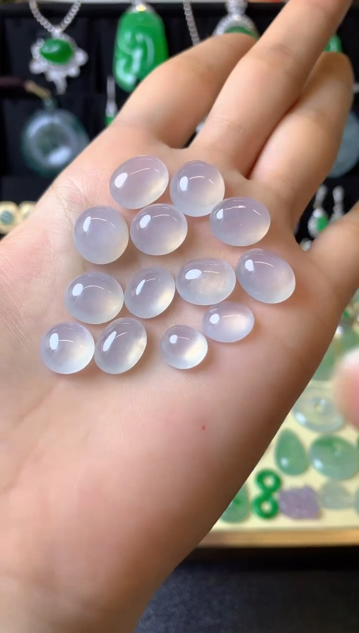 【闪购商品】定制翡翠未镶嵌裸玉（客户意向镶嵌）多样性发一个