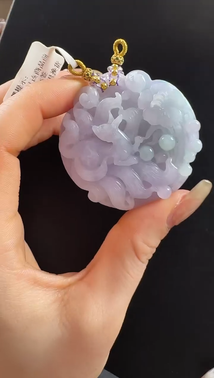 颈饰未镶嵌翡翠九尾