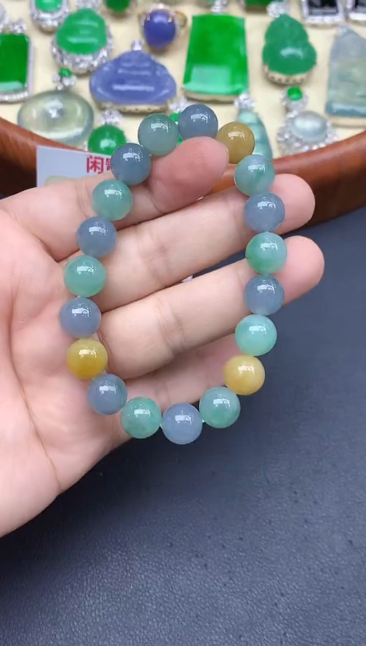 未镶嵌手链翡翠505-中国好珍宝