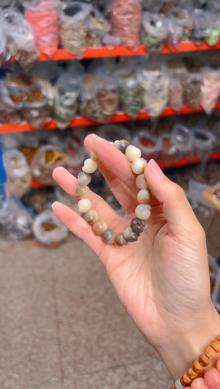 吊坠菩提根/象牙果三花猫爪