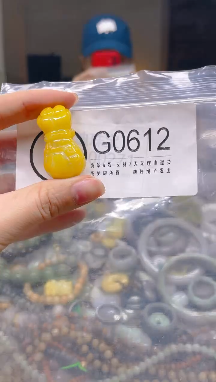 翡翠未镶嵌颈饰/G/翡翠A货一图一物