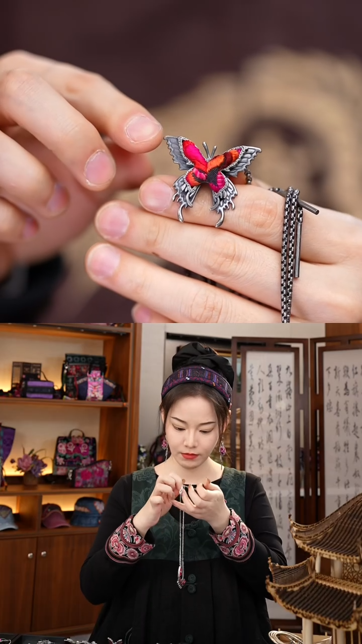 【闪购商品】刺绣黔东南苗族刺绣A66