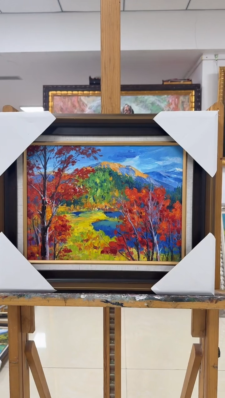 国画炳山艺术--梁朝水老师作品
