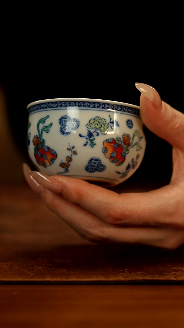 【闪购商品】瓷片涂杏花             