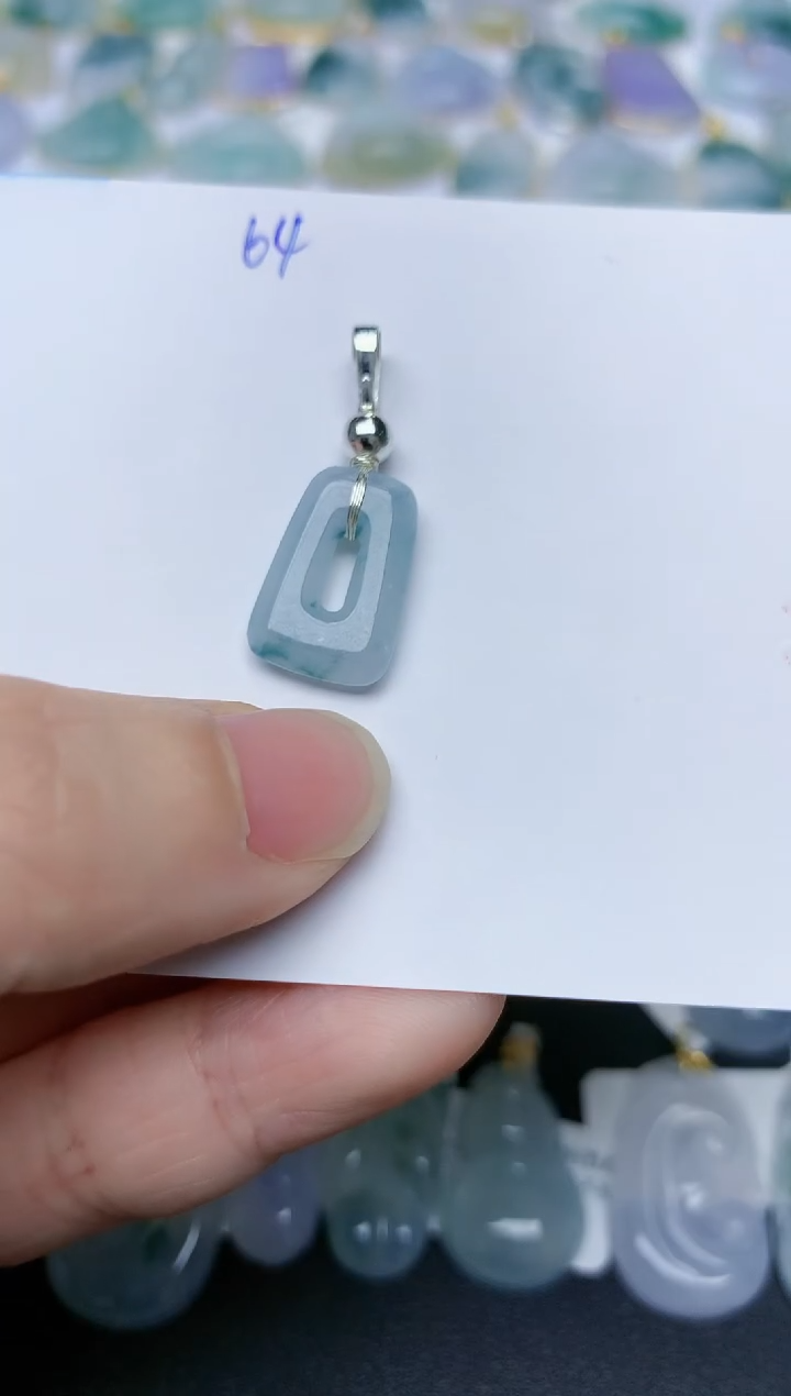 【闪购商品】翡翠颈饰合金天然翡翠A货    
